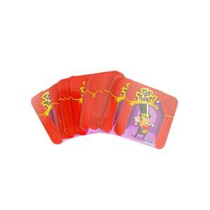 Blue Orange Top That! Game Replacement Parts Challenge Cards